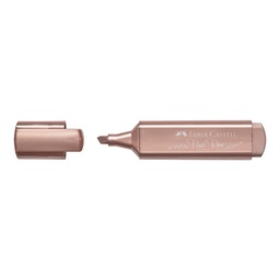 [17168-ROSADO] MARCADOR RESALTADOR FABER CASTELL METALICO 4626 ROSADO