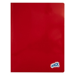 [14064-RAYADO] CUADERNO ULTRA PEGADO QUICK 7.5"X9.75" 100H.  RAYADO