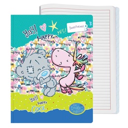 [18491] CUADERNO ULTRA PEGADO QUICK 7.5"X9.75" 100H RAYADO SWEETHEART