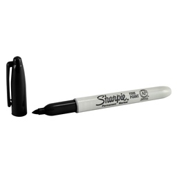 [12541-NEGRO] MARCADOR PERMANENTE SHARPIE P/FINA 30051 NEGRO