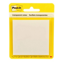 [18523] BLOCK POST IT 660-TRSPT 2-7/8″X2-7/8 TRANSPARENTE