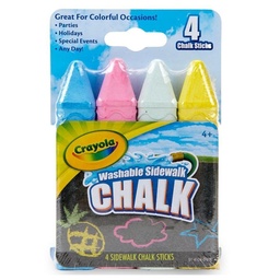 [C514104] YESOS GRUESOS COLORES PASTEL CRAYOLA 4 BARRAS