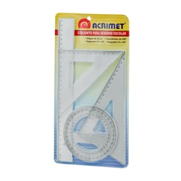 [13743-CRISTAL] ESTUCHE GEOMETRICO ACRIMET 562.0 CRISTAL