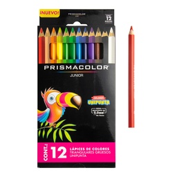 [18484] CRAYON DE MADERA PRISMACOLOR ESCOLAR 2153013 12 COL. JUMBO