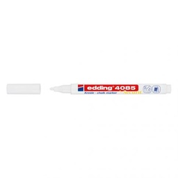 [18579-49] MARCADOR P/VIDRIO EDDING 4085-49 P/FINA BLANCO