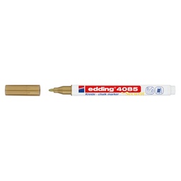[18579-53] MARCADOR P/VIDRIO EDDING 4085-53 P/FINA DORADO