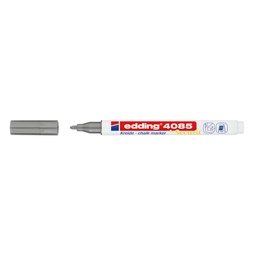 [18579-54] MARCADOR P/VIDRIO EDDING 4085-54 P/FINA PLATEADO