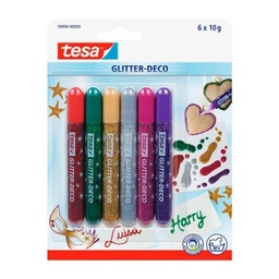[20208015] DIAMANTINA TESA 59900 GLUE DECO 10 GR. C/U 6 COLORES