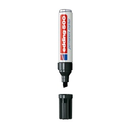[00830-NEGRO] MARCADOR EDDING PERMANENTE 500 BISELADO NEGRO