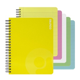 [07362] CUADERNO DOBLE ANILLO VIVO 150H 239960 COLORES (28)