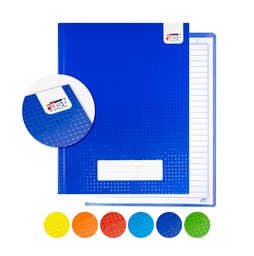 [18900-RAYADO] CUADERNO EMPASTADO FAST 100H GRANDE RAYADO (8X6)