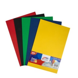 [18826] PAPEL IRIS FAST 75 GR. PX100 OFICIO COLORES BASICOS