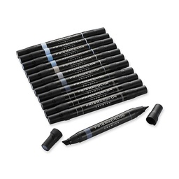 [13951] MARCADORES EN ESTUCHE PRISMACOLOR 3622 12 COL. COOL GREY