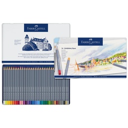 [15497] CRAYON DE MADERA FABER CASTELL GOLDFABER 114624 24 COL ACUARELABLES