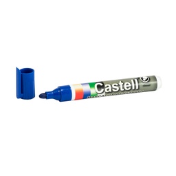 [10587-AZUL] MARCADOR DE PIZARRA CASTELL RECARGABLE AZUL (12X12)